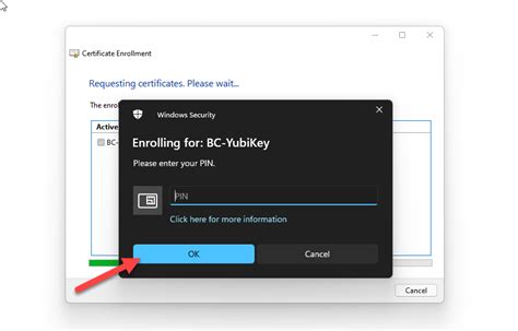 cannot access smart card certificate|yubikey no valid certificates found.